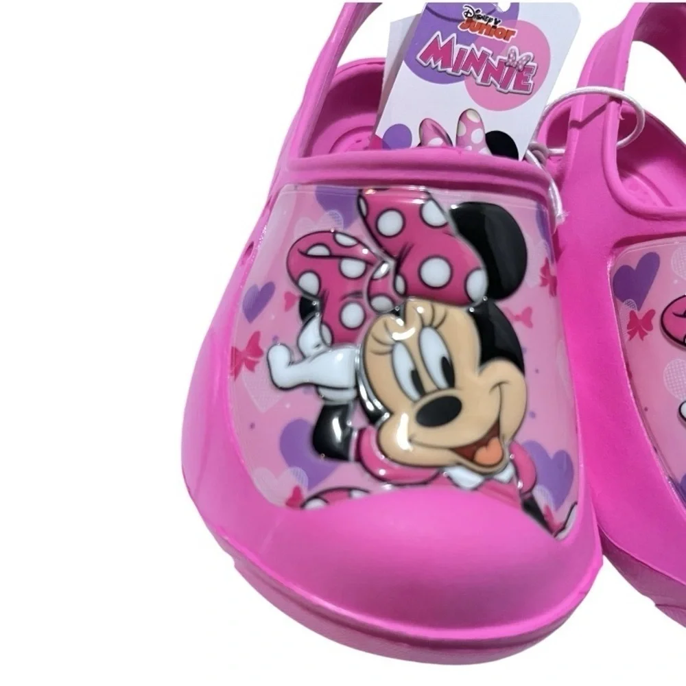 NEW Josmo Girls Clog Water Slides Minnie Mouse Slip On Clogs